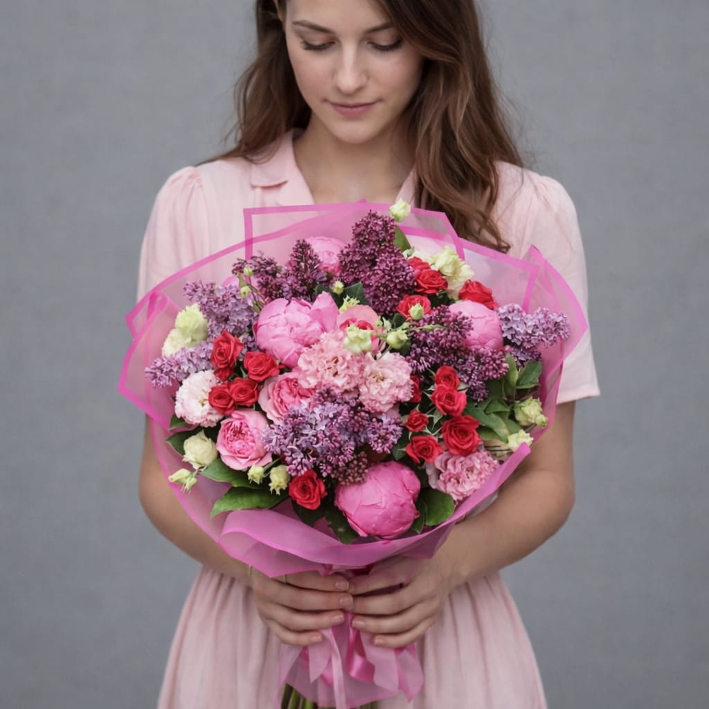 Şakayık Güller Vs Pembe Tonlar 