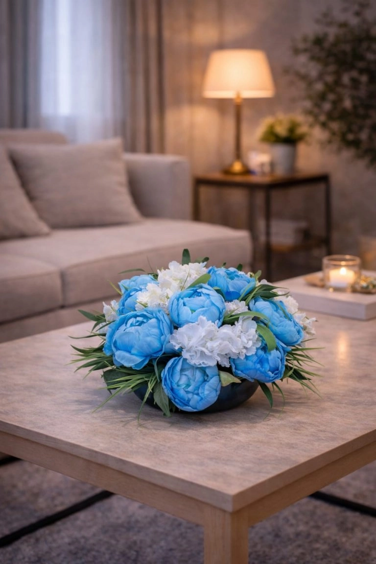 Mavi Şakayık Yapay 